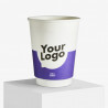 350 ml dobbeltlags pappkrus med din logo